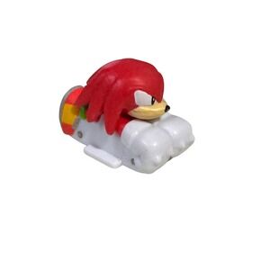 Jakks Pacific SEGA Sonic the Hedgehog Knuckles go go racers Figure Red White Toy